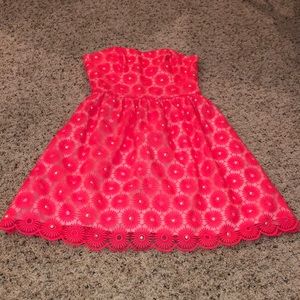 Lily Pulitzer strapless dress